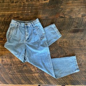 Vintage Liz Claiborne High Rise Pleated Mom Jeans